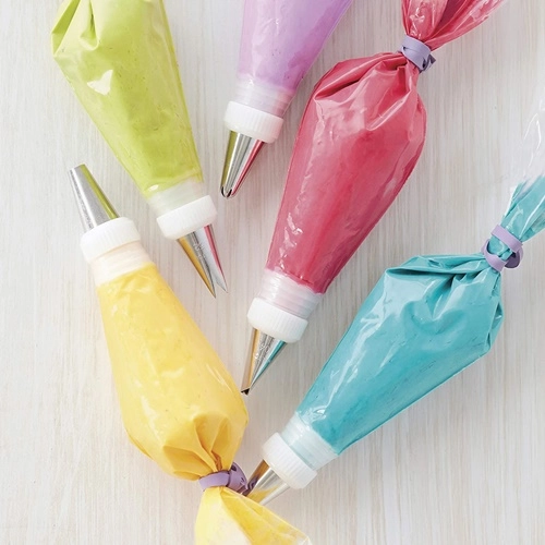 Rękaw do tortu worek cukierniczy 32 cm krem masa dekoracje urodzinowe Wilton zestaw 12 sztuk